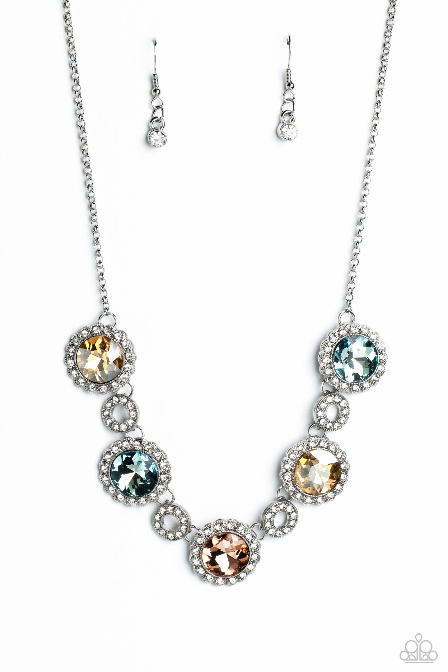Gorgeous Gems - Multi necklace D021