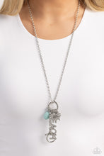 Load image into Gallery viewer, School Teacher - Blue necklace D046
