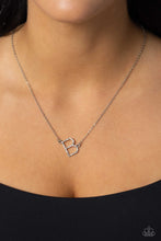 Load image into Gallery viewer, INITIALLY Yours - B - White necklace D017
