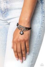 Load image into Gallery viewer, Soccer Player - Black bracelet D028

