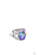 Load image into Gallery viewer, Prismatically Pronged - Multi ring A088
