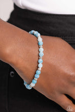 Load image into Gallery viewer, Ethereally Earthy - Blue bracelet B106
