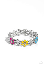 Load image into Gallery viewer, Floral Fair - Multi bracelet A074
