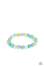 Load image into Gallery viewer, Clear Craze - Blue  bracelet A064
