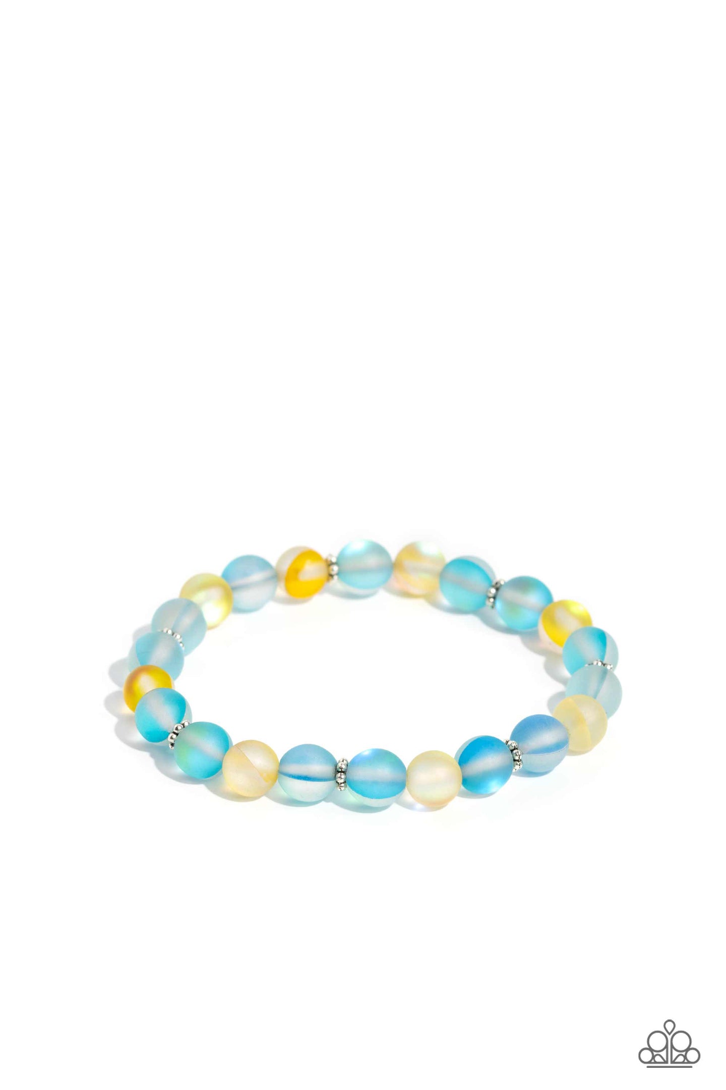 Clear Craze - Blue  bracelet A064
