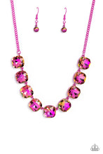 Load image into Gallery viewer, Combustible Command - Pink necklace E080
