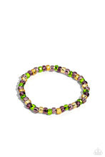 Load image into Gallery viewer, GLASS is in Session - Purple bracelet D046
