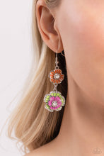 Load image into Gallery viewer, Intricate Impression - Multi  earring A064
