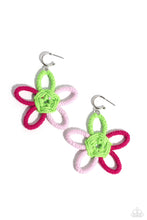 Load image into Gallery viewer, Spin a Yarn - Pink earring B113

