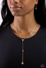Load image into Gallery viewer, Lavish Lariat - Gold necklace B130

