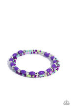 Load image into Gallery viewer, For WOOD Measure - Purple wrap bracelet B130
