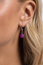 Load image into Gallery viewer, Serene Sweetheart - Purple necklace A067

