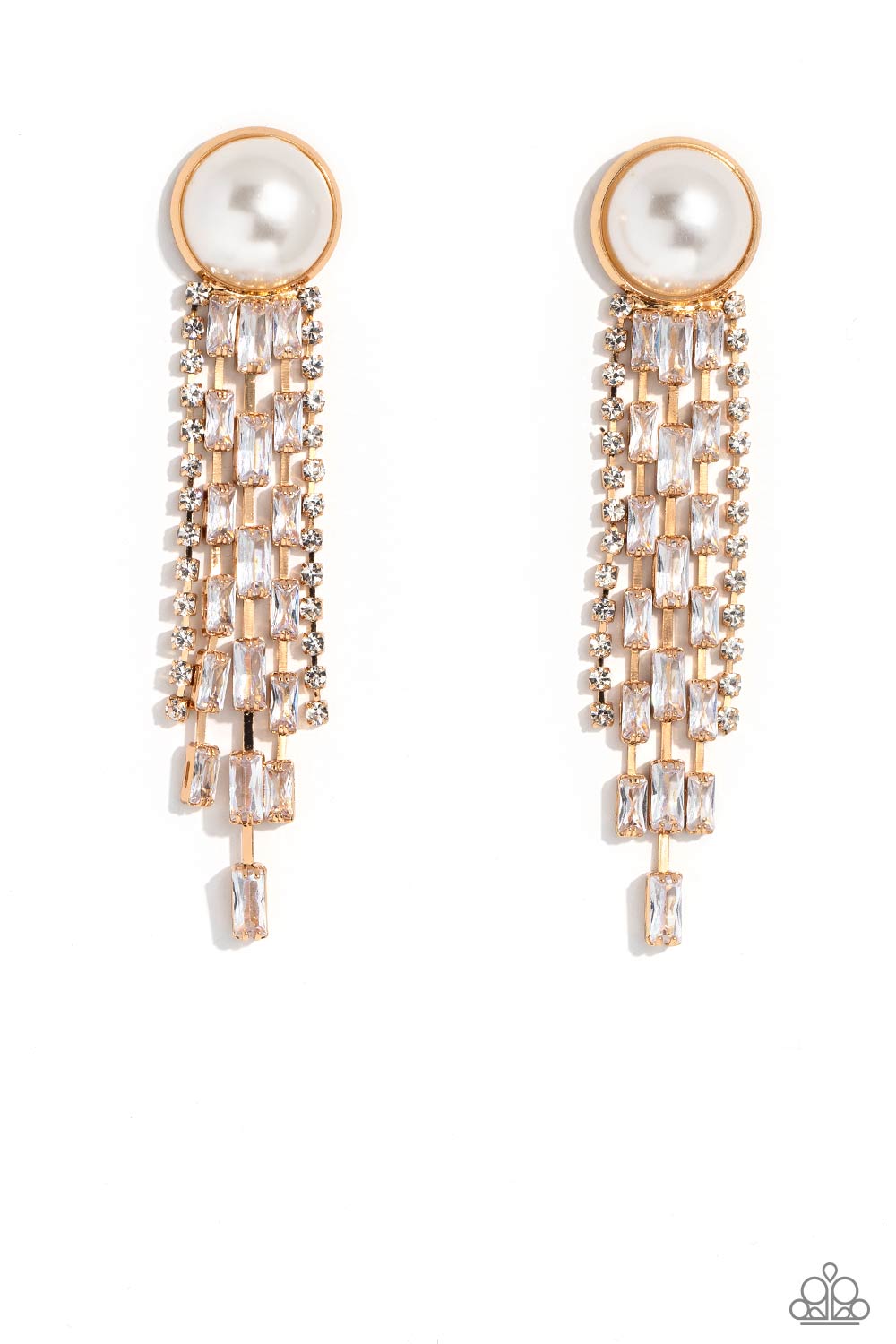 Genuinely Gatsby - Gold earring A040