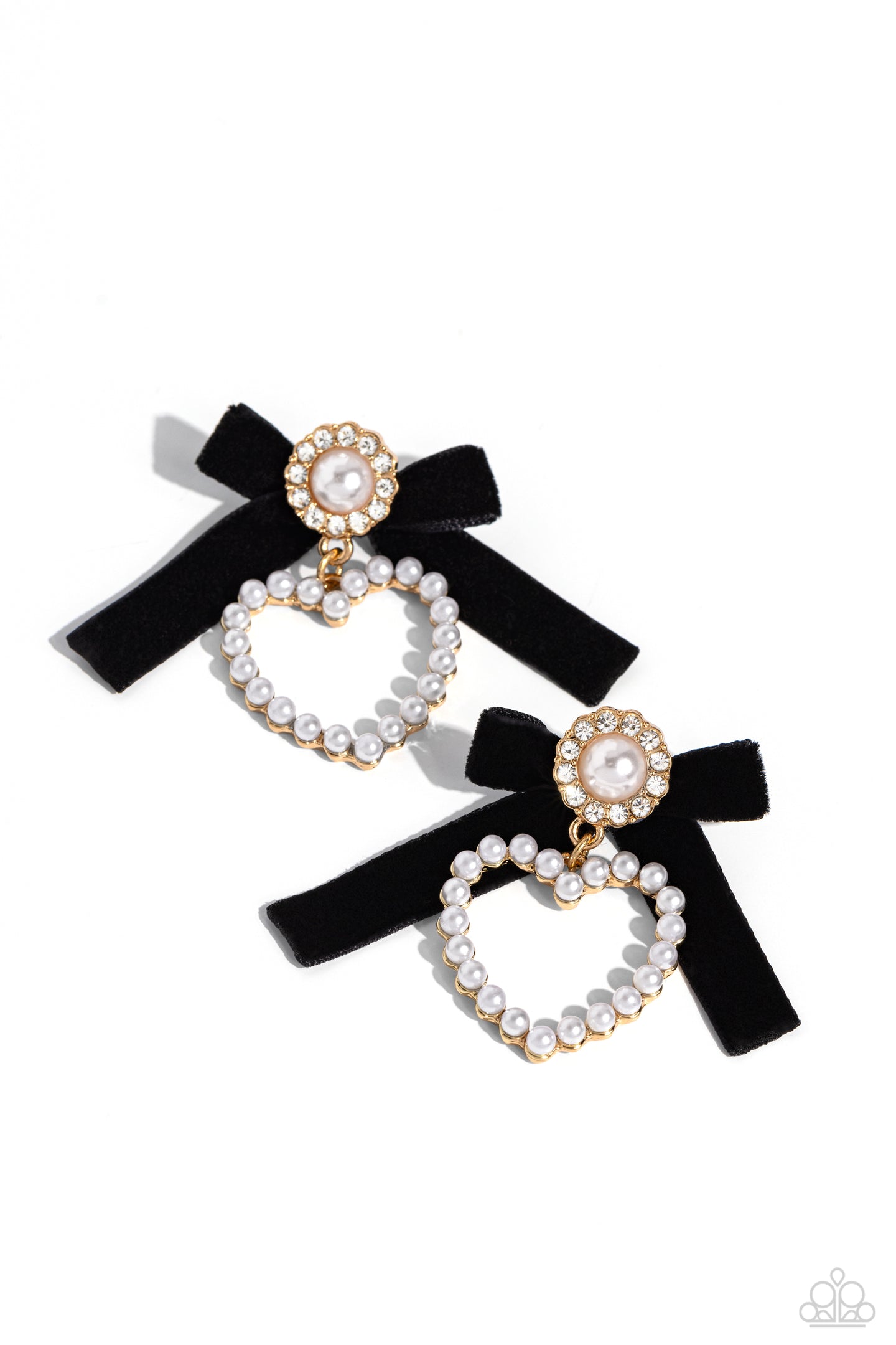 BOW and Then - Gold earring D031