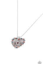 Load image into Gallery viewer, Flirting Ferris Wheel - Red necklace A087
