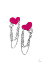 Load image into Gallery viewer, Altered Affection - Pink earring E013

