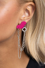 Load image into Gallery viewer, Altered Affection - Pink earring E013
