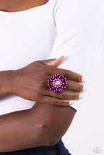 Load image into Gallery viewer, PEARL Talk - Purple ring B048
