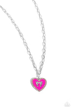 Load image into Gallery viewer, Romantic Gesture - Pink necklace E065
