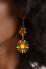 Load image into Gallery viewer, SUN Wild - Yellow earring D021
