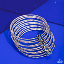 Load image into Gallery viewer, Shimmery Silhouette - Multi bracelet E011
