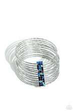 Load image into Gallery viewer, Shimmery Silhouette - Multi bracelet E011
