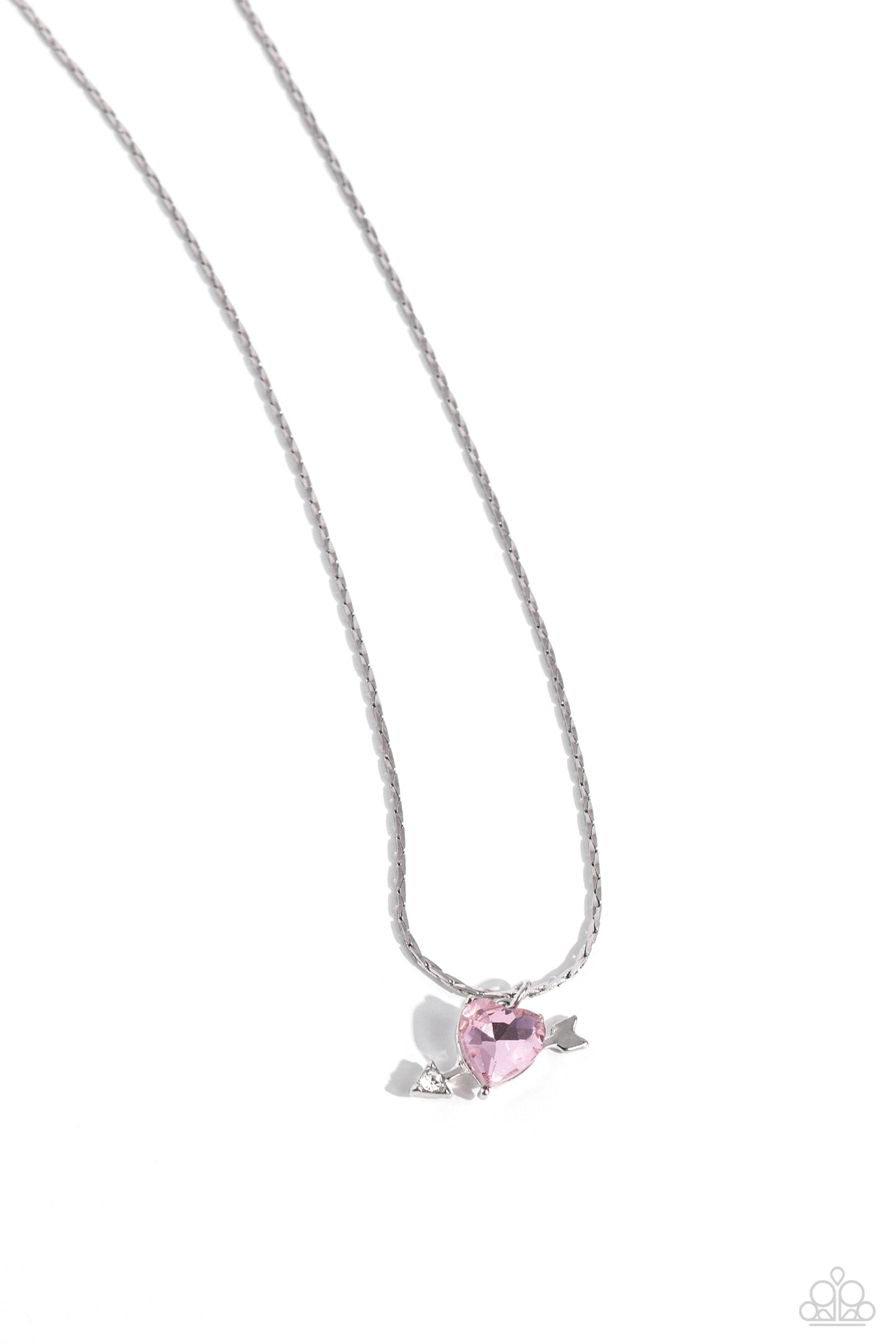 Courting Cupid - Pink necklace E009