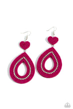 Load image into Gallery viewer, Now SEED Here - Pink earring E017
