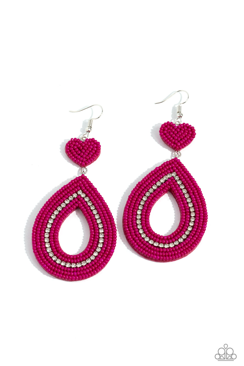 Now SEED Here - Pink earring E017
