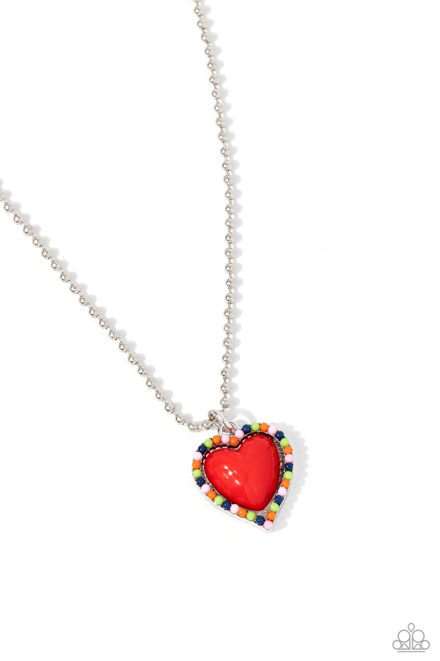 Romantic Ragtime - Red necklace A102