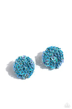 Load image into Gallery viewer, Corsage Character - Blue earring A080
