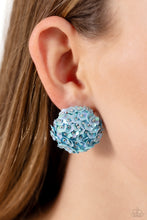 Load image into Gallery viewer, Corsage Character - Blue earring A080
