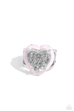Load image into Gallery viewer, Hallmark Heart - Pink ring E013
