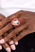 Load image into Gallery viewer, Hallmark Heart - Red ring E013
