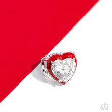 Load image into Gallery viewer, Hallmark Heart - Red ring E013
