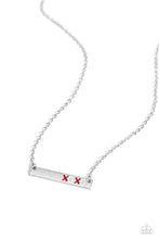 Load image into Gallery viewer, XOXO Season - Red necklace E016
