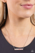 Load image into Gallery viewer, XOXO Season - Red necklace E016

