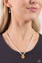 Load image into Gallery viewer, PEARL-demonium - Yellow necklace A089
