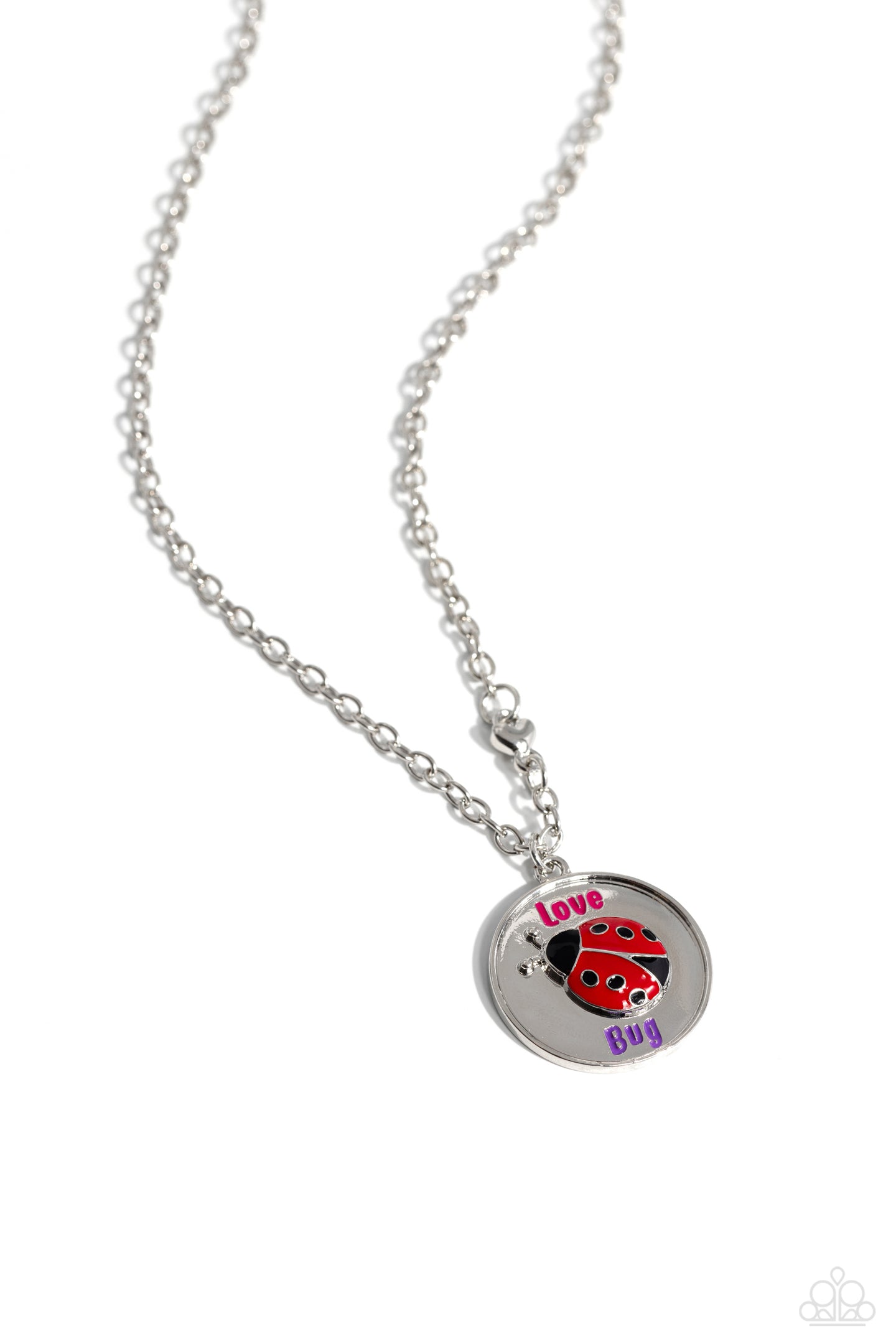 Lively Love Bug - Pink necklace A053