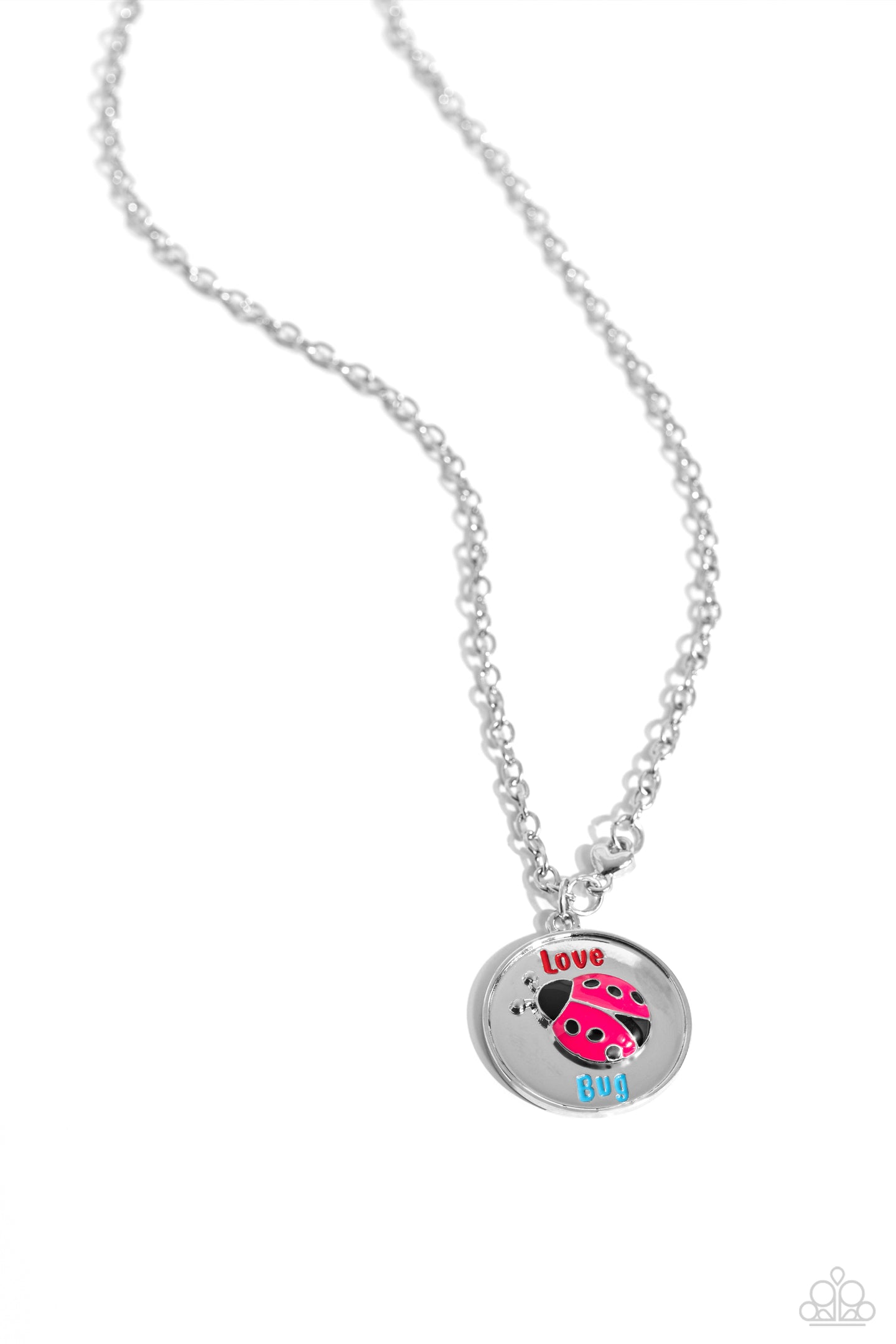 Lively Love Bug - Red necklace A082