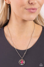 Load image into Gallery viewer, Lively Love Bug - Red necklace A082
