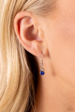 Load image into Gallery viewer, Diagonal Daydream - Blue necklace A070
