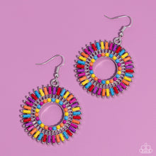 Load image into Gallery viewer, Ferris Wheel Finale - Multi earring D004
