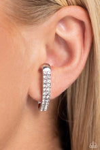 Load image into Gallery viewer, Sliding Series - White earring A095
