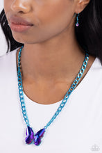 Load image into Gallery viewer, Fascinating Flyer - Blue necklace G106
