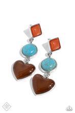 Load image into Gallery viewer, Desertscape Debut - Brown earring Dec 2023 FF B051
