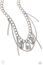 Load image into Gallery viewer, Against the LOCK - Silver NECKLACE JAN 2024 FF A055
