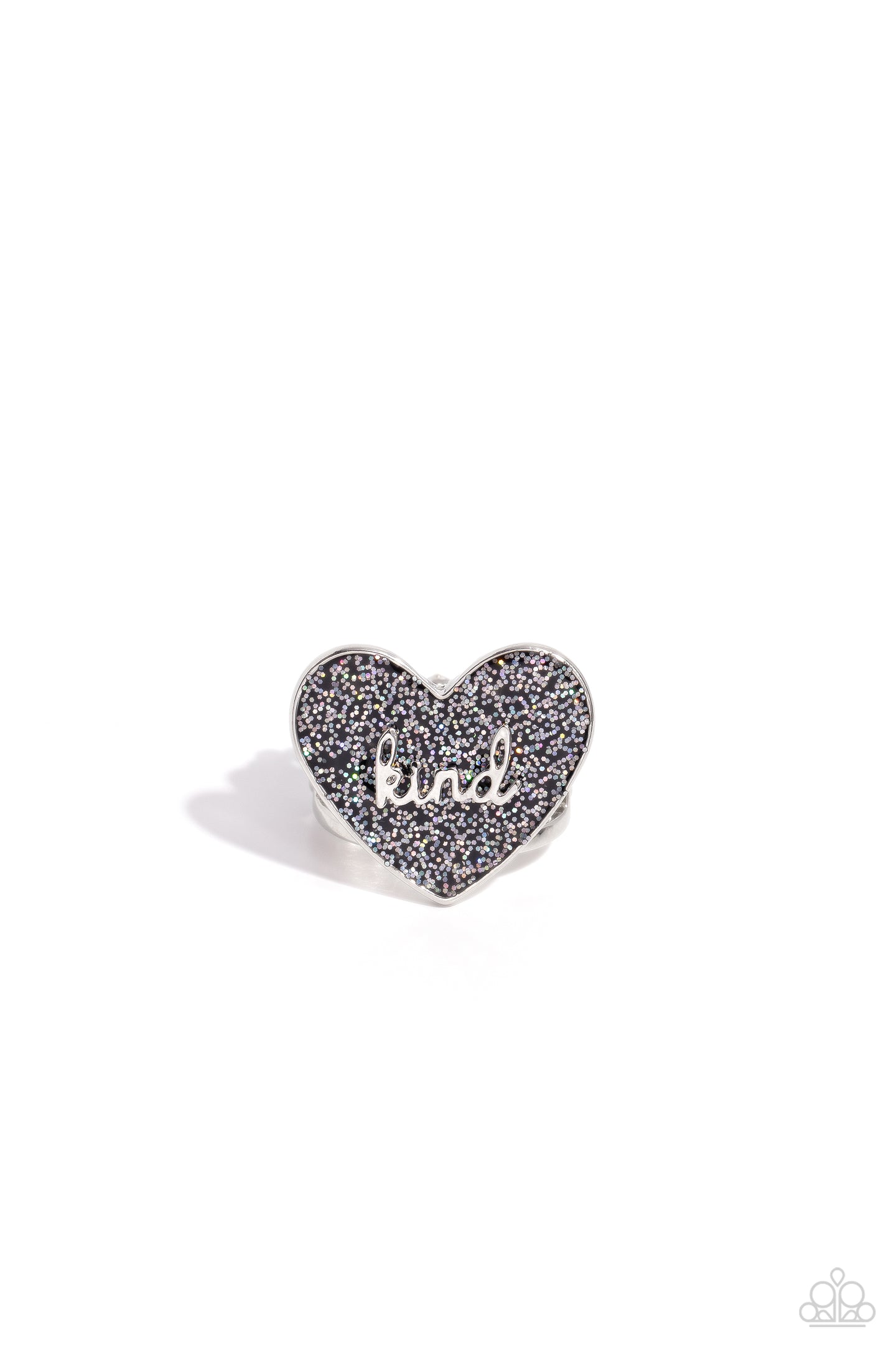 Compassionate Couture - Black ring A039