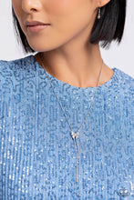Load image into Gallery viewer, Adjustable Alliance - White necklace + matching bracelet E007
