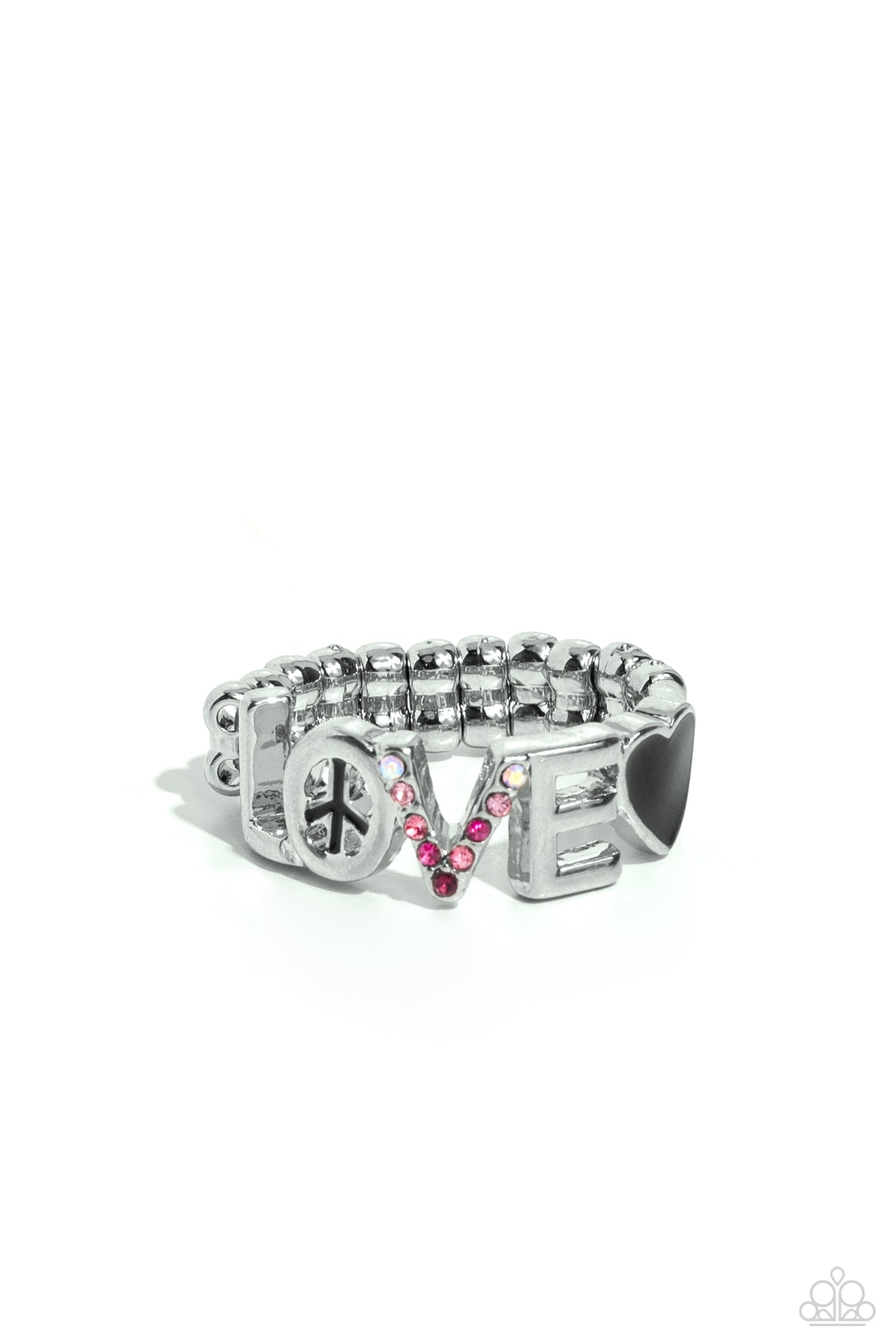 Unlimited Love - Black ring E009